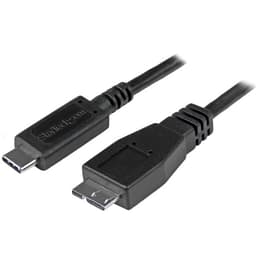 Startech USB 3.1 Type C - Micro B 1m USB-C Micro USB-B Svart