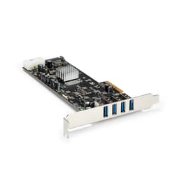 Startech 4 Port PCI Express USB 3.0 Card W/ 4 Dedicated Channels 