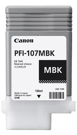 Canon Blekk Matt Svart PFI-107MBK 