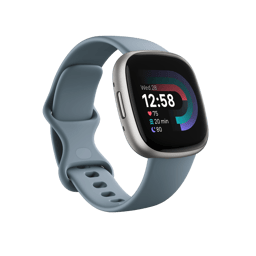 Fitbit Versa 4 Waterfall Blue/Platinum Platimun