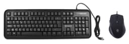 Voxicon Wired Keyboard 210w + Wired Optical Mouse M3 Nordisk