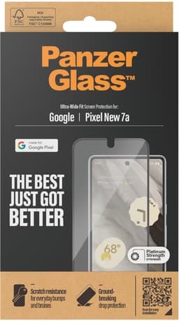 Panzerglass Ultra-Wide Fit Google Pixel 8a