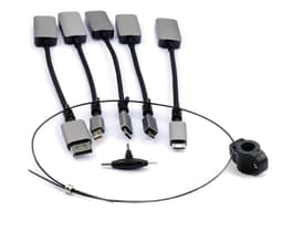 Prokord Video Adapterring Premium All+USB HDMI USB-C, DisplayPort, Mini DisplayPort, Micro HDMI, Mini HDMI