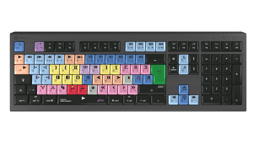 Logickeyboard LKB-MCOM4-A2M-UK tangentbord USB QWERTY Engelsk Svart Nordisk