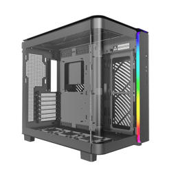 Montech King 95 Curved Glass Midi Tower Musta
