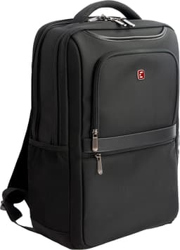 Cirafon Notebook Backpack City Pro IV 16" Nylon Sort