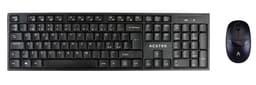 Acutek Mouse And Keyboard Kit Langallinen Pohjoismainen
