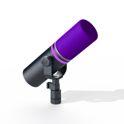 Beacn Mic Foam Windscreen - Purple 