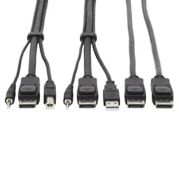 Eaton Dual DisplayPort KVM Cable Kit 1.8M 