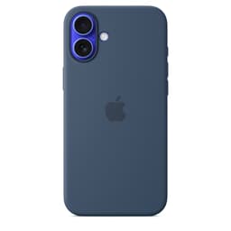 Apple Silicone Case Magsafe iPhone 16 Plus Mørkeblå