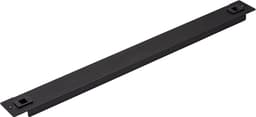 Prokord Rack Cover Panel 1U 19" Black Snap-in 