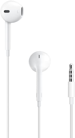 Apple EarPods 3,5 mm hörlursplugg Vit