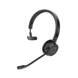 Jabra Evolve 65 TE Link 390A Mono USB Type-A Microsoft Teams Svart
