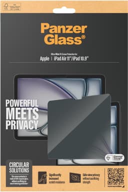Panzerglass Ultra-Wide Fit Privacy skärmskydd iPad 10th gen iPad Air 11" (2024) iPad Air 11" (2025)