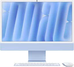 Apple iMac (2024) 24' Blå M4 16GB 256GB 23.5"