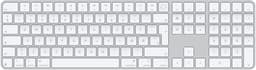 Apple Magic Keyboard Touch ID Apple Silicon numerisk USB-C (2024) Trådbunden och trådlös Svenska, Finska