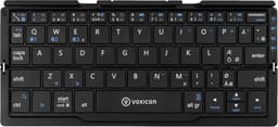 Voxicon Näppäimistö BT mini 199B for tablet metal Langaton Pohjoismainen Sakset Pohjoismainen Hopea Musta