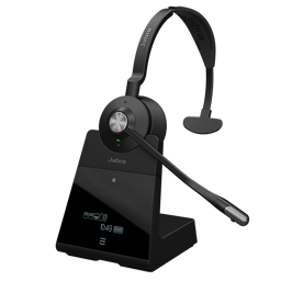 Jabra Engage 75 SE Hodesett Trådløs Hodebånd Kontor/kundesenter Bluetooth Sort Sort