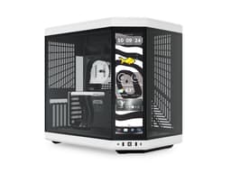 Hyte Y70 Touch Infinite 3rd Gen 14.9" ATX Svart Vit