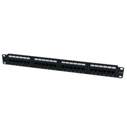 Startech Patchpanel Svart 1U