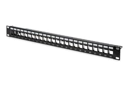 Digitus Patchpanel Svart 1U