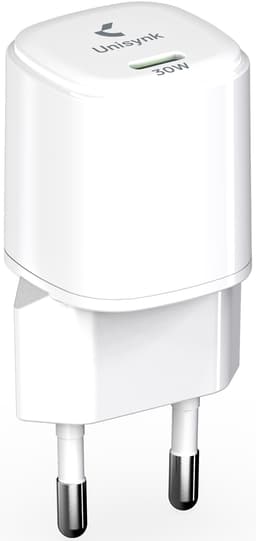 Unisynk USB-C 30W Väggladdare 