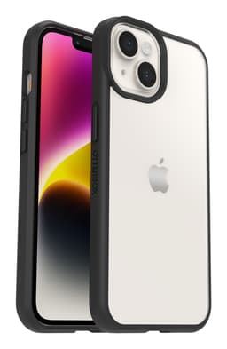 Otterbox React Series iPhone 14 Svart Transparent