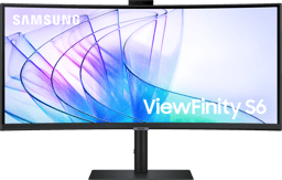 Samsung ViewFinity S6 S65VC Webbkamera Curved 34" 3440 x 1440pixels VA 21:9 100Hz