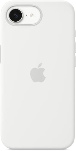 Apple Silicone Case iPhone 16e Valkoinen