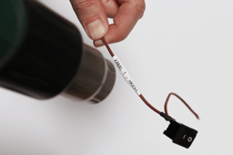 Brother Tape Kutisteputki 5,2mm HSe-211E Musta/Valkoinen 