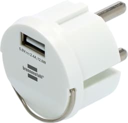 Brennenstuhl Eluttag USB Vit 