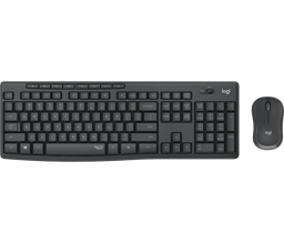 Logitech MK295 Silent Kit Trådlös Nordisk