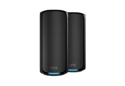 Netgear Orbi RBE972B WiFi 7 Mesh Svart 2-Pack 