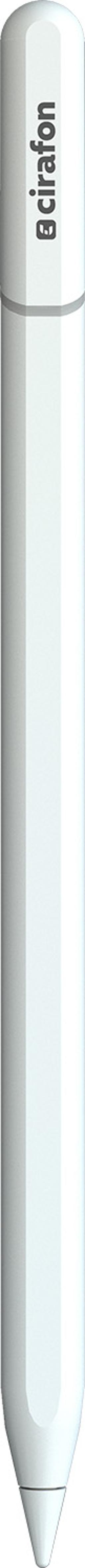 Cirafon Pro Stylus iPadille - Täydellinen kynä kirjoittamiseen ja luonnosteluun Valkoinen