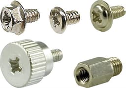Deltaco Skruv/Spacer till Chassi/HDD(paket om 50) 