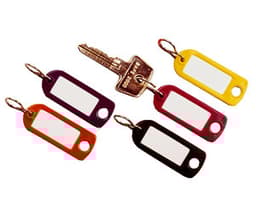 Durable Avaimenperä Key Clip 6kpl erivärisiä 