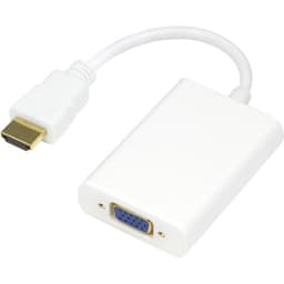 Deltaco Adapter Hvid