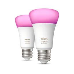 Philips Hue White and Color Ambiance E27 2-pakkaus 