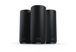 Netgear Orbi 870 Tri-band WiFi 7 Sort 3-pak 