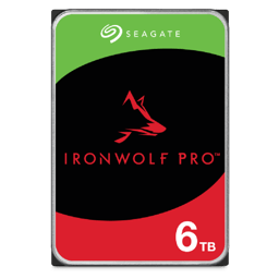 Seagate IronWolf Pro ST6000NT001 intern harddisk 6 TB 7200 RPM 256 MB 3.5" 3.5" 7200r/min Harddisk