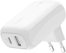 Belkin Wall Charger 42-30W USB-C PD PPS + 12W Dual USB-A Valkoinen