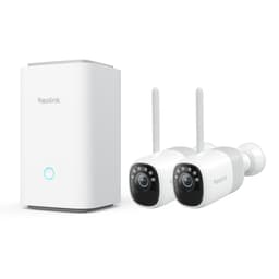 Reolink Home Hub + 2X Altas 2K 4MP Battery WiFi 6 
