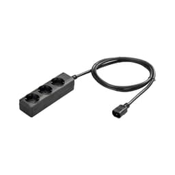 Eaton Powerware virtajohto 1.7m C14 liitin Virtapistoke tyyppi F Musta