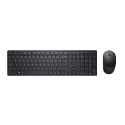 Dell Pro toetsenbord en muis - KM5221W - VS internationaal (QWERTY) - zwart Draadloos US International