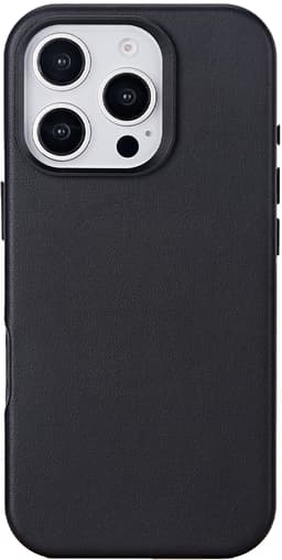 Cirafon Recycled Pu Leather Magsafe iPhone 16 Pro Musta