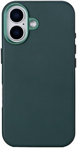 Cirafon PU Leather MagSafe iPhone 16 Vihreä