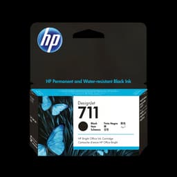 Hp Bläck Svart 711, 38ml - DJ T120 