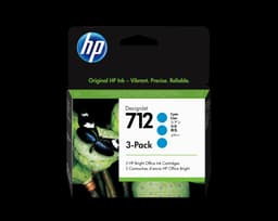 Hp Blæk Cyan 712 29ml 3-Pack 
