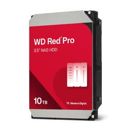 WD Red Pro 10TB 3.5" 7200r/min SATA 6.0 Gbit/s HDD