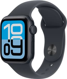 Apple Watch SE 3 GPS 40mm Midnight Aluminium Case with Midnight Sport Band - S/M 